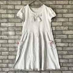 MIKI HOUSE ミキハウス リーナちゃん 半袖 ワンピース 130