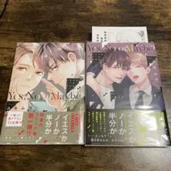 イエスかノーか半分か　2巻セット　ユキムラ/一穂ミチ　ペーパー付き