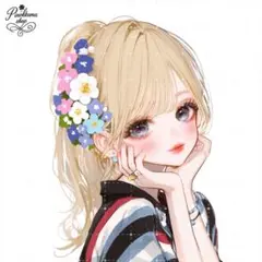 (NO.241)人物ステッカー 女の子ステッカー コラージュ素材