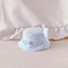 ［ac04 ］頭囲17~19cm 10cm ぬいぐるみ ぬい服 バケハ 帽子