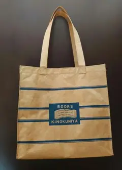 【美品】紀伊國屋書店　オリジナル　スクエアトートバッグ