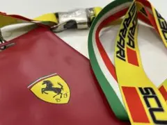 特価 新品 フェラーリ Ferrari チケット カード ホルダー ストラップ①