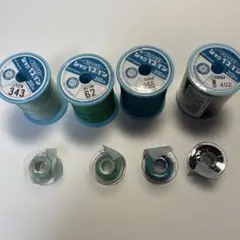 シャッペスパンミシン糸　緑系