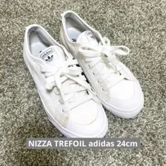 【匿名配送】NIZZA TREFOIL adidas 24cm