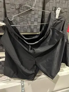 水着 & スパッツ　UVカット ブラック　2XL