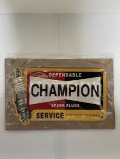 CHAMPION スパークプラグ ウォールデコレーション