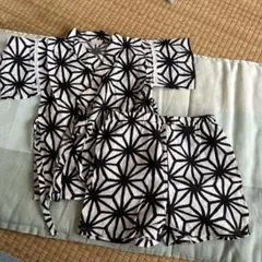 petit main 甚平 サイズ90 幾何学模様