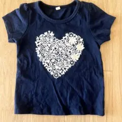 ネイビーTシャツ　100