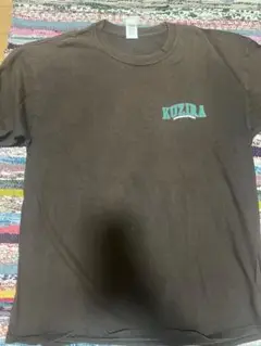 KUZIRA ブラウン Tシャツ Lサイズ　ロンT