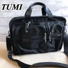 美品✨ TUMI 2way T-Pass ビジネスバッグ B4大容量 黒ブラック