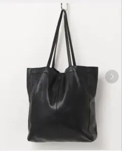 LOWRYS FARM トートバッグ　レザー風トートバッグ