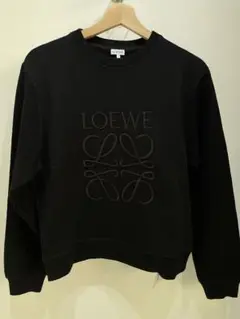 LOEWE ロエベ スウェット ブラック レディース アナグラム XS ロゴ