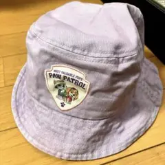 パウパトロール PAW PATROLL 帽子 nickelodeon パープル