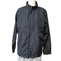 BRITISH KHAKI SPORTSブラックナイロンジャケットS〜Mサイズ