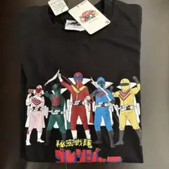 新品、未使用タグつき　ゴレンジャー　Tシャツ　Mサイズ
