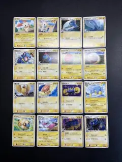 ポケモンカード PCG DP DPtシリーズ 雷タイプ 進化2種16枚セット