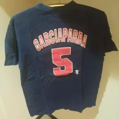 当時ものMLB REDSOX GARCIAPARRA Tシャツ ネイビー