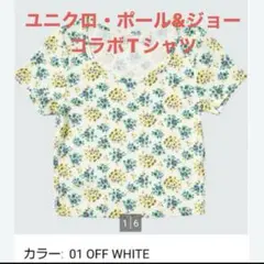 ユニクロUNIQLOポール&ジョー クロップド UTグラフィックTシャツ S