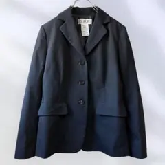 496 美品✨SPB テーラードジャケット L 黒 ブラック 綺麗め 定番