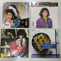 EP/シングルレコード/7インチ/レベッカ REBECCA 4枚セット