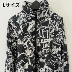 &life　グラフィックプリント　ナイロンジャケット　Lサイズ