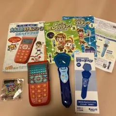 チャレンジ九九漢字バトルマシーン　リサーチペン　 じゅうでんコードバッジ