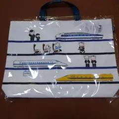 ファミリア 新幹線デザイン レッスンバッグ