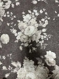 YUWA 茶色 薔薇 大柄