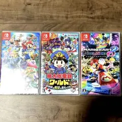 Nintendo Switch ソフト3本　新品未開封