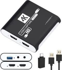 HDMI キャプチャーボード Switch対応 4K 1080P 60FPS