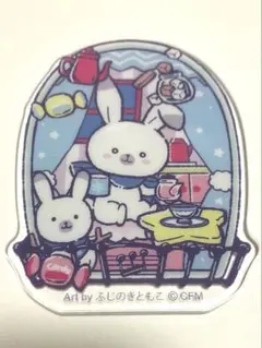 雪ミク ふじのきともこ アクリルマグネット ユキネ