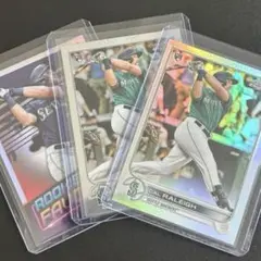 Cal Raleigh RC Topps Chrome 2022 3枚セット
