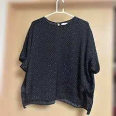 AMERICAN HOLIC ドット柄 半袖シャツ