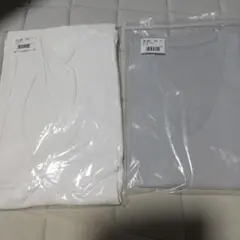 ノースリーブVネックシャツ2枚セット