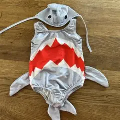 90サイズ　サメ　水着