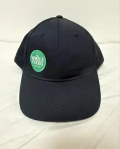 WHOLE FOODS MARKET ホールフーズマーケット　キャップ　ブラック