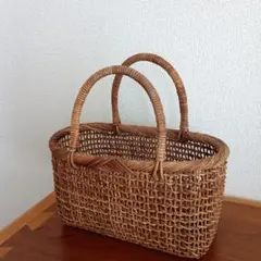 あけびこだし編み籠バッグアケビがま口小出しあみカゴアミドリ山葡萄かご Amazon.co.jp: あけびこだし編み籠バッグアケビがま口小出しあみ