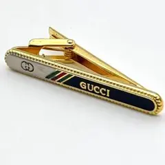 グッチ ネクタイピン Gロゴ インターロッキング ゴールド シェリーライン