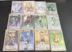 【原神】カード12点セット 七聖召喚　等級1 公式正規品