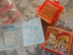 レトロ ファンシー 【少女漫画 スタンプ】 Ponyu0026Pell 未使用 昭和少女