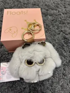 Floats! フローツ　もふもふさんキーチャームとバッグセット 未使用新品 もふもふさん #バッグチャーム #フローツもふもふ#キーホルダー