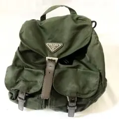 ★オシャレ PRADA プラダ リュック ミニバッグ グリーン