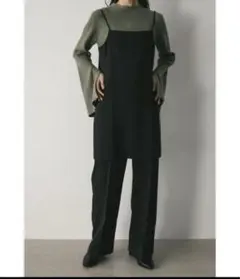 STYLEMIXERレイヤードオールインワン ブラック　S