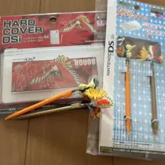 Nintendo DSi ハードカバー ホウオウデザイン タッチペン　セット