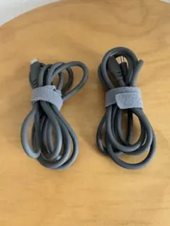 無印良品　1メートルUSB-Cケーブル2本