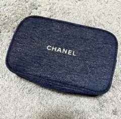 CHANEL シャネル 2023 コフレ ポーチ ネイビー ツイード