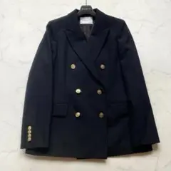 美品✨ユナイテッドアローズ ブレザー 紺ブレ ダブル 金ボタン 6B 38