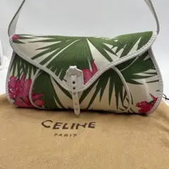 希少極美品✨ CELINE ボタニカル アクセサリーポーチ ハンドバッグ