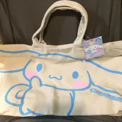 シナモロール　キャンバストートバッグ