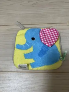 どうぶつシャカシャカしかけタオル 象デザイン